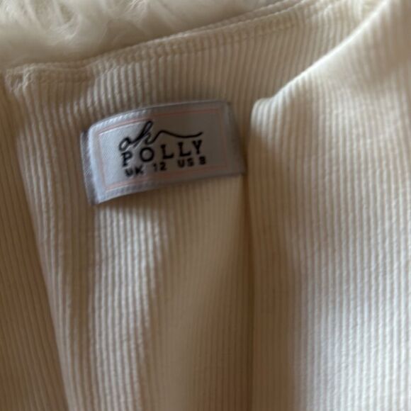 White long sleeve romper - Picture 5 of 6